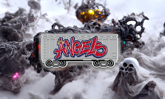 Los Angeles Angels Grey Box Train